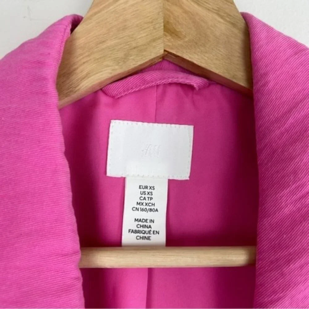 H&m Oversized single-breasted blazer in woven fabric - Picture 4 of 5